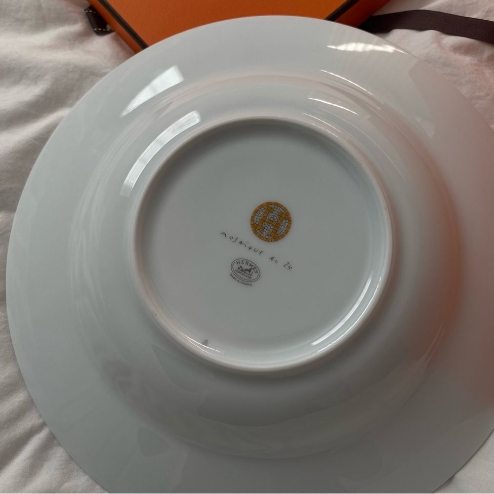 NWT Hermes Mosaique 24 soup plate - Picture 6 of 10